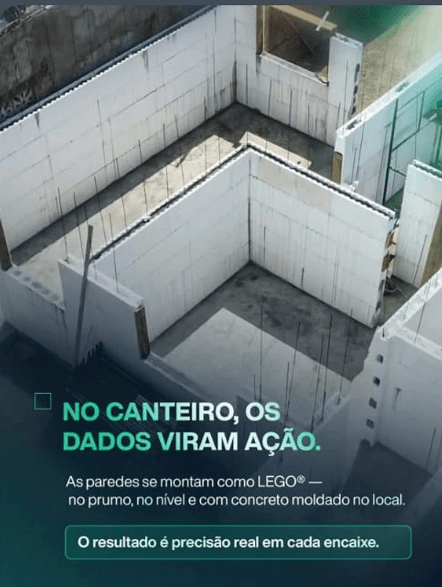 No canteiro os dados viram ação