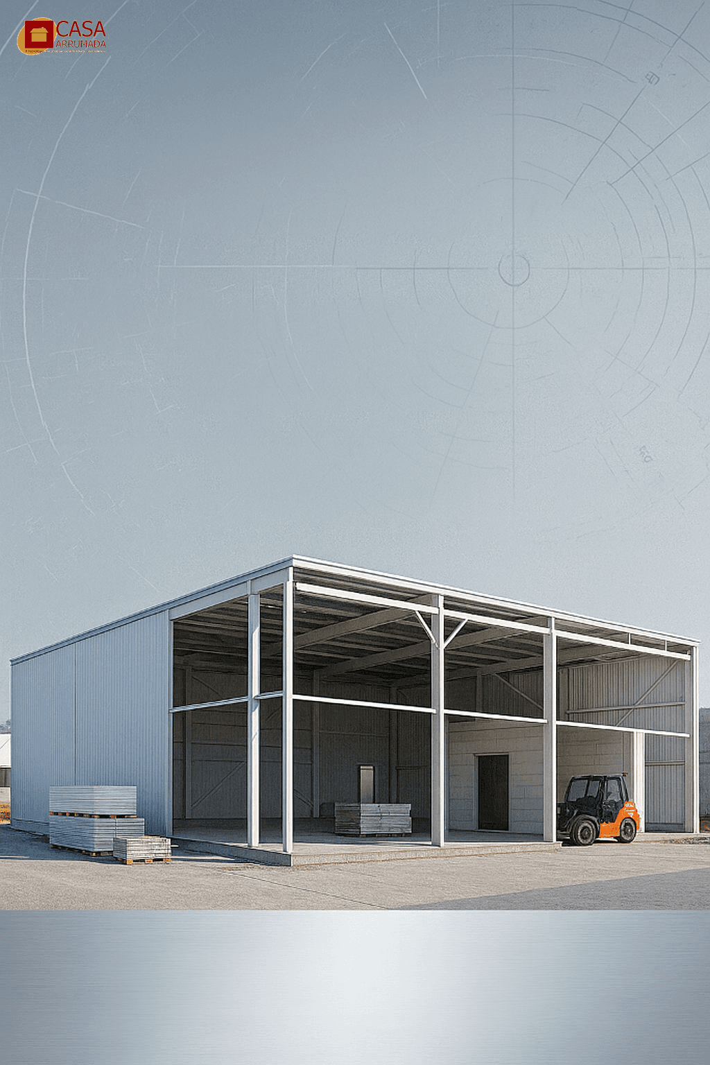 Finalização de projeto com marcação da empresa